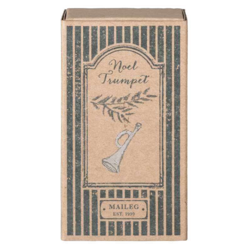 Maileg Weihnachtsornament - Metall - Bambi - Grau
