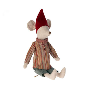 Maileg Christmas Mouse - Medium - Boy 