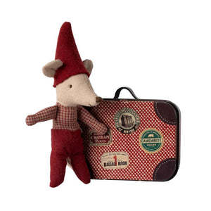 Maileg Božićna miša - Beba u koferu 