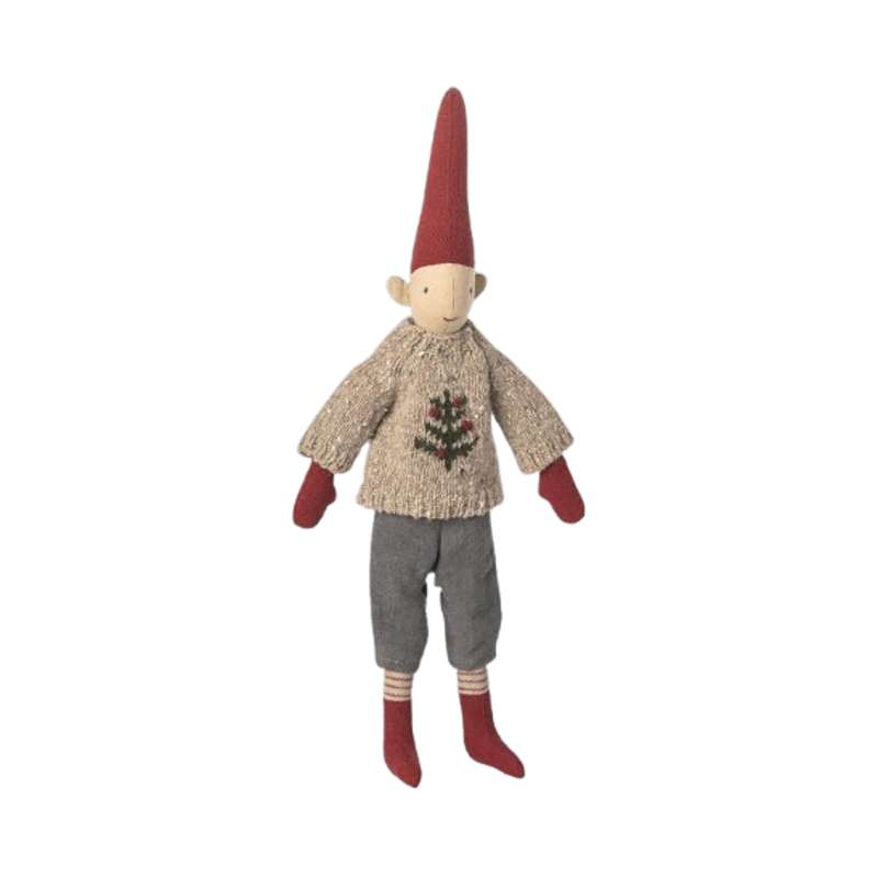 Maileg Elf - sz. 2 - Boy - Knitted Sweater 