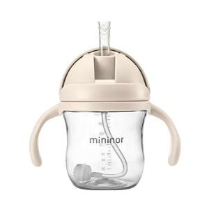 Mininor Straw cup - Tritan - 220ml - Green 