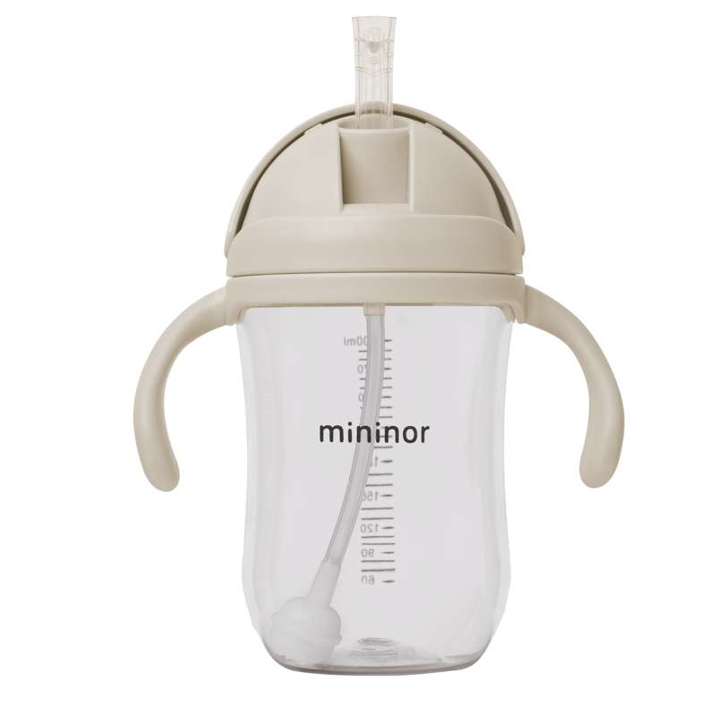 Mininor Trinkhalmbecher - Tritan - 330ml - Bewölkter Morgen