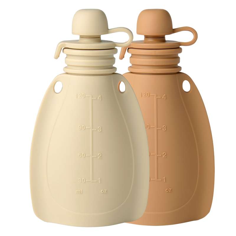 Mininor Smoothie bottle - 2 pcs. - Rabbit/Deer 