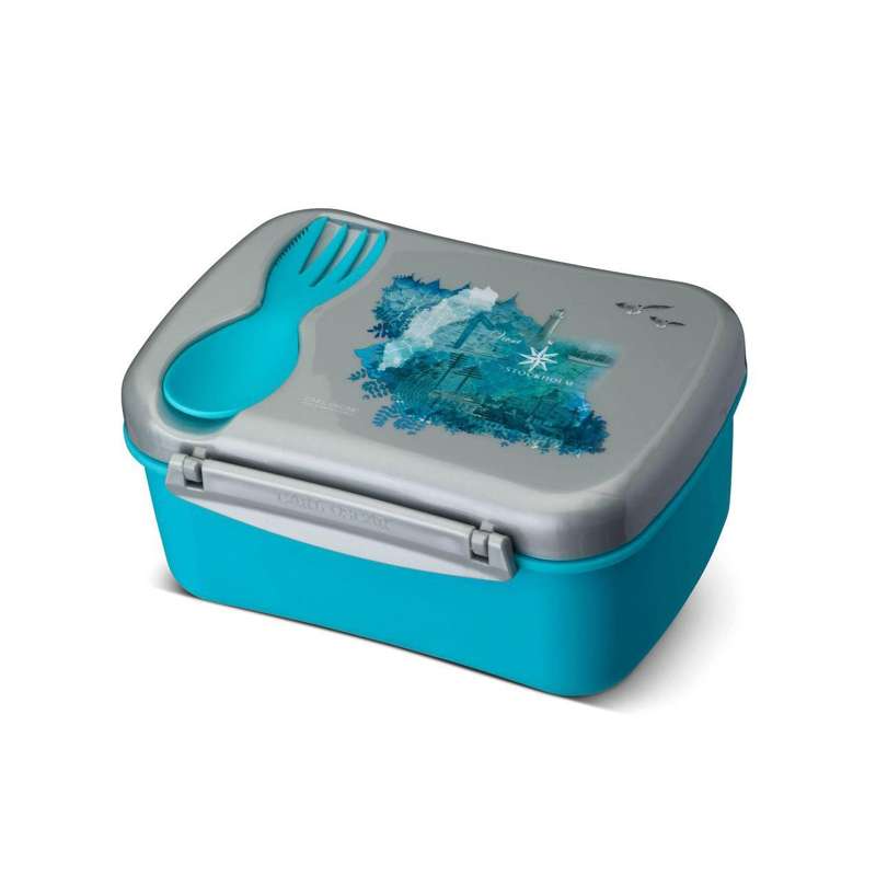 Carl Oscar Wisdom Lunchbox met Koelelement - Water (Turquoise) 