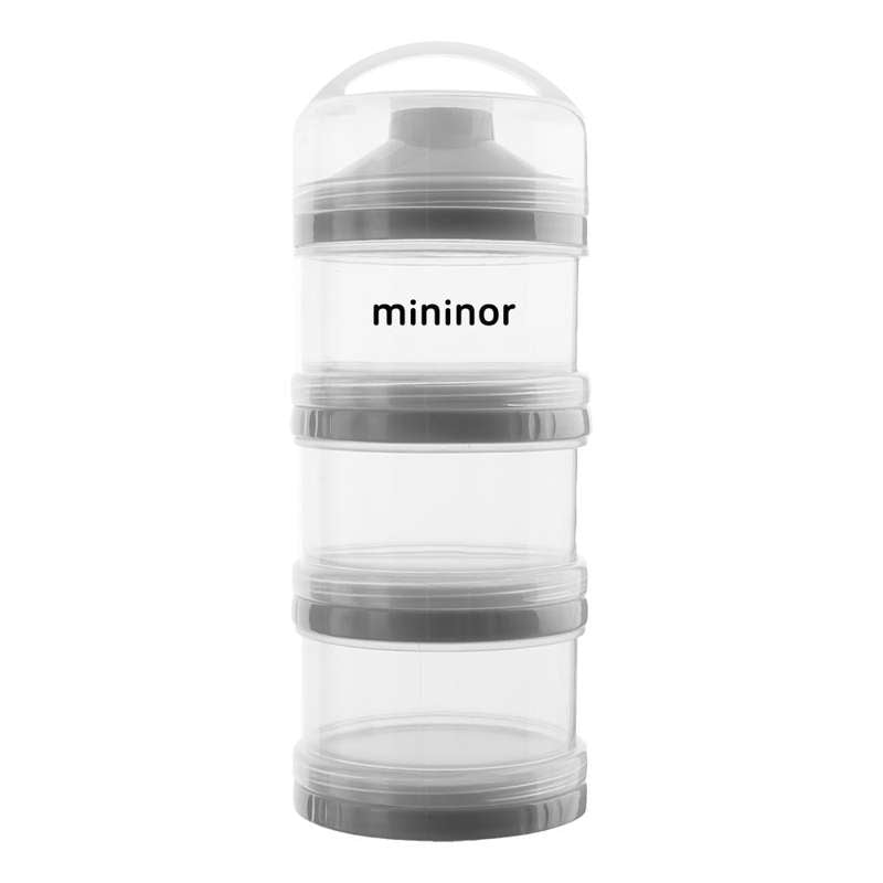 Mininor Pulverbeholder - 3-Delt 