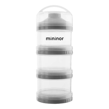 Mininor Pulverbeholder - 3-Delt 