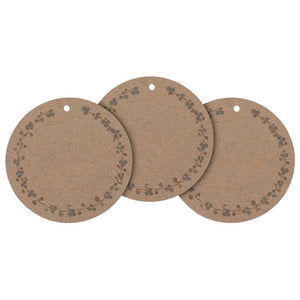 Maileg Do i Od oznake - 15 kom. - Cvjetna kruna - Brun 