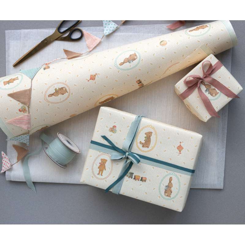 Maileg Geschenkpapier - Kanin - 10 m 