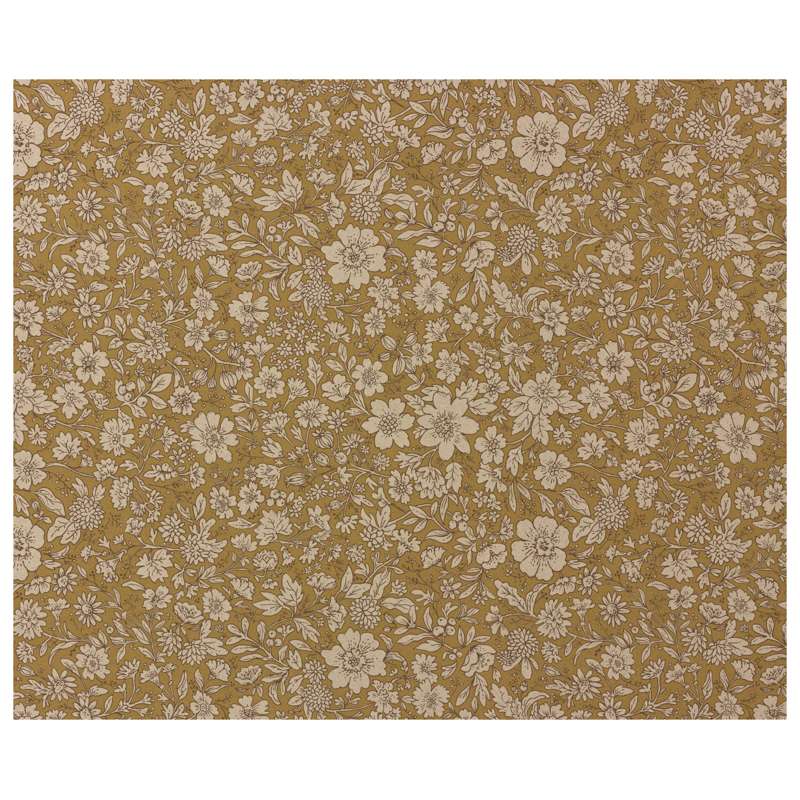 Maileg Cadeaupapier - Blossom - Okker - 10 meter 