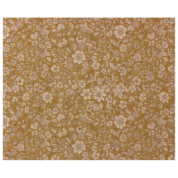 Maileg Papier cadeau - Blossom - Ocre - 10 mètres 