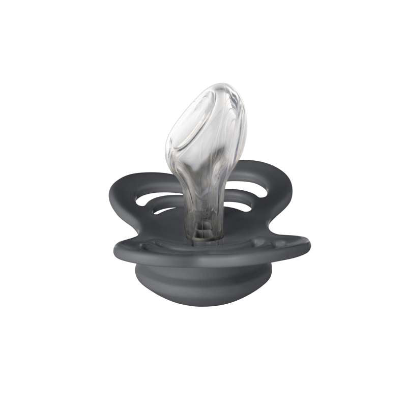 Bibs Couture Fopspeen - mt. 2 - Silicoon - Ijzer 