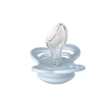 Bibs Couture Schnuller - Gr. 2 - Silikon - Baby Blau 