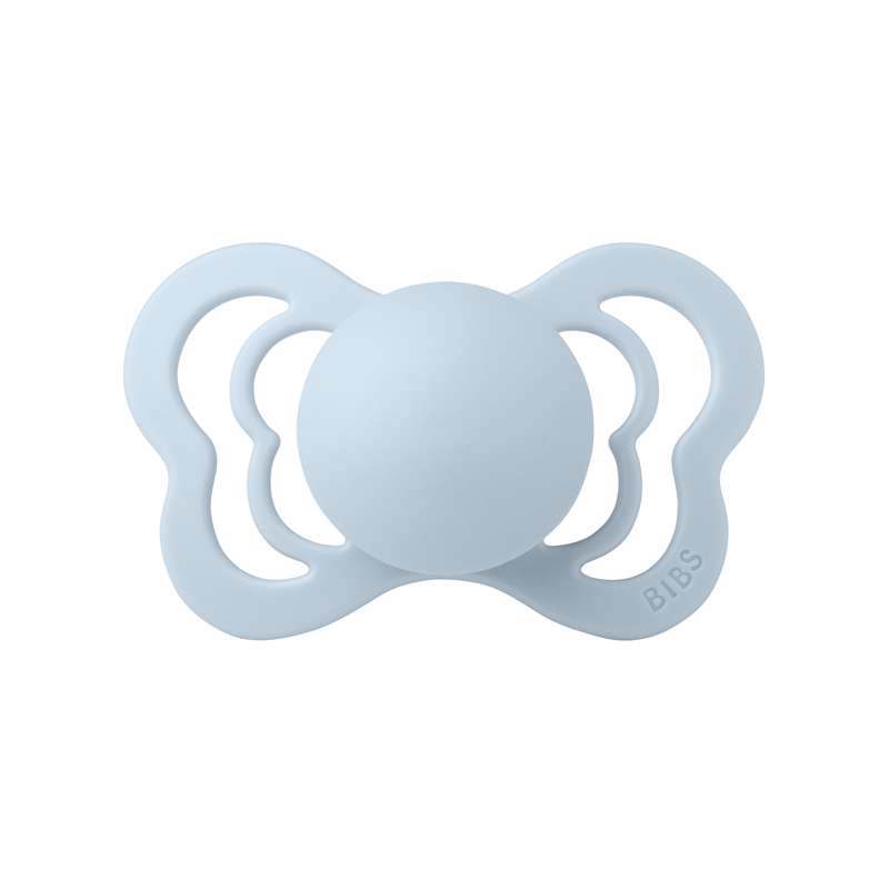 Bibs Couture Schnuller - Gr. 2 - Silikon - Baby Blau 