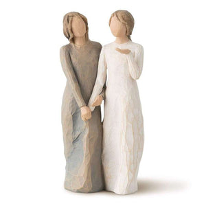 Willow Tree My Sister - My Friend Figure (sisters or friends hand in hand) 