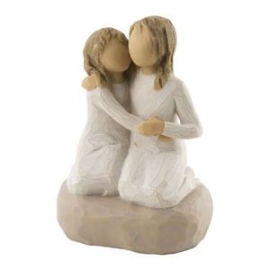 Willow Tree Zus van mij Figur (knuffelende zussen) 