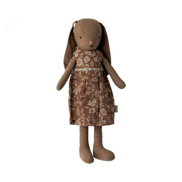 Maileg Rabbit - Size 2 - Brun - Dress 