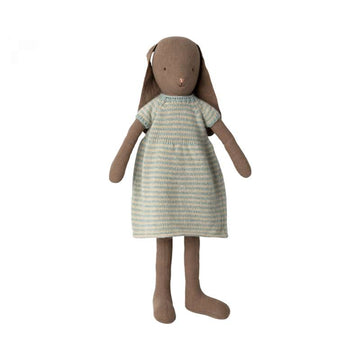 Maileg Coniglio - Taglia 4 - Brun - Abito in maglia (24 cm.) 