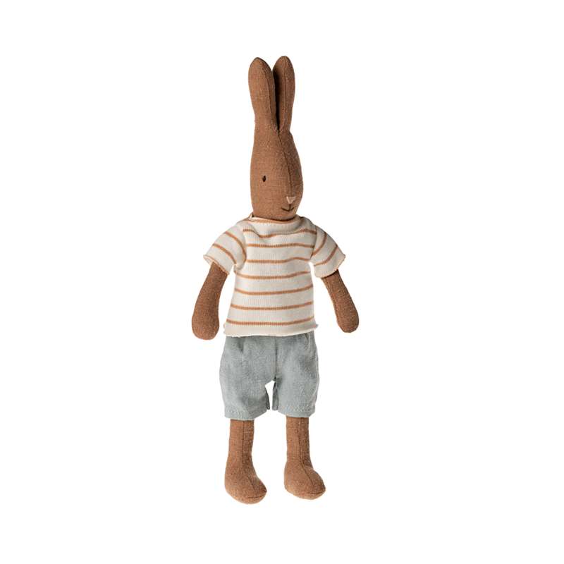 Maileg Kanin - Gr. 1 - Brun - T-Shirt und Shorts 