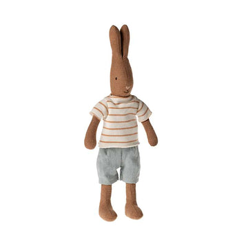 Maileg Kanin - Gr. 1 - Brun - T-Shirt und Shorts 