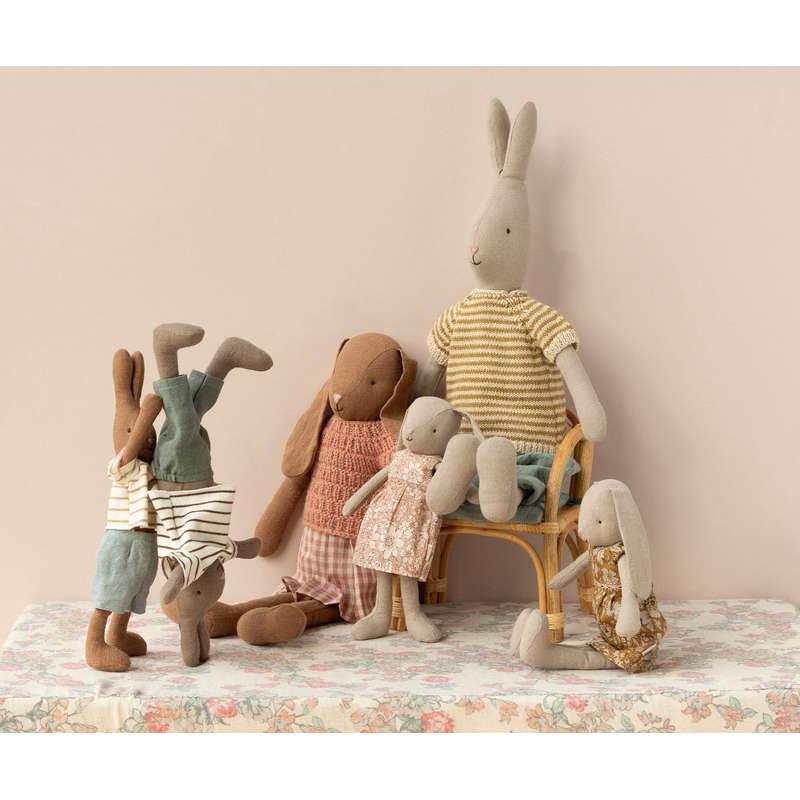 Maileg Hase - Gr. 3 - Klassisch - Strickpullover und Hosen 