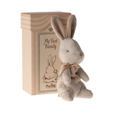Maileg My First Bunny - RåWhite/Powder 
