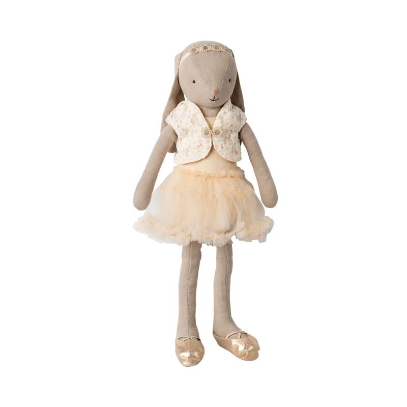 Maileg Rabbit - sz. 3 - Ballet costume and Tulle skirt Cream - Classic 