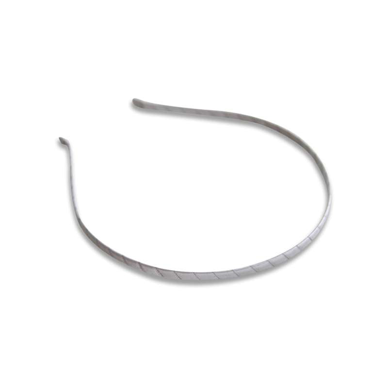 Loukrudt Hiusharja - kapea (vaaleanharmaa) 