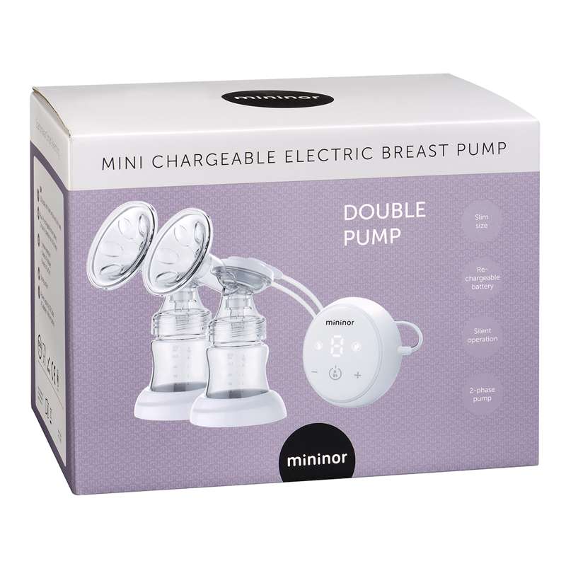 Mininor Double Rechargeable Breast Pump 