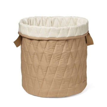 Cam Cam Copenhagen Opbevaringskurv - Stof - OCS - Classic Stripes Camel