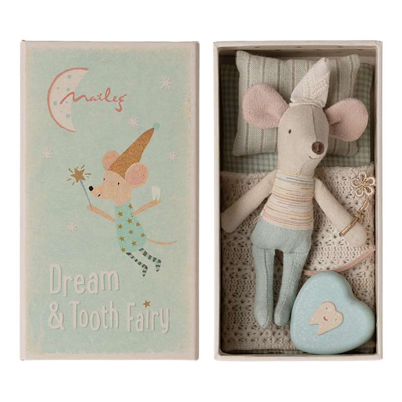 Maileg Tooth Fairy Mouse - Little Brother in the Matchbox 