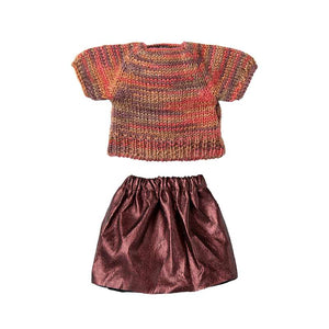 Maileg Rock und Strickbluse - Mutter Maus 