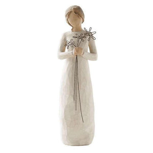 Willow Tree Благодарна фигура (жена с цветя) 