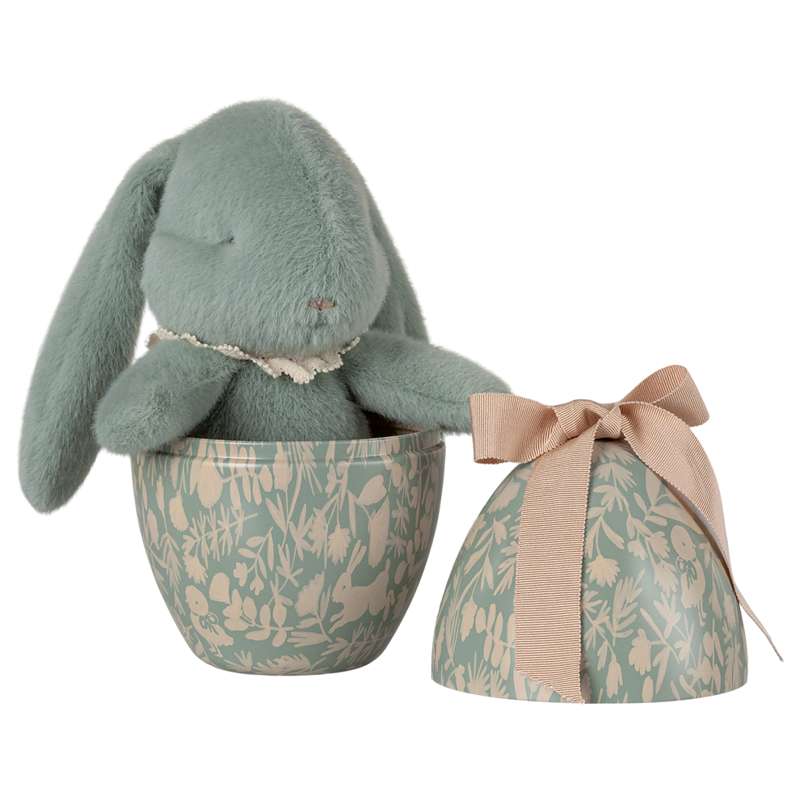 Maileg Easter egg with Rabbit - Mint 