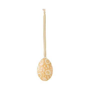 Maileg Easter egg hanging - Flowers - Yellow 