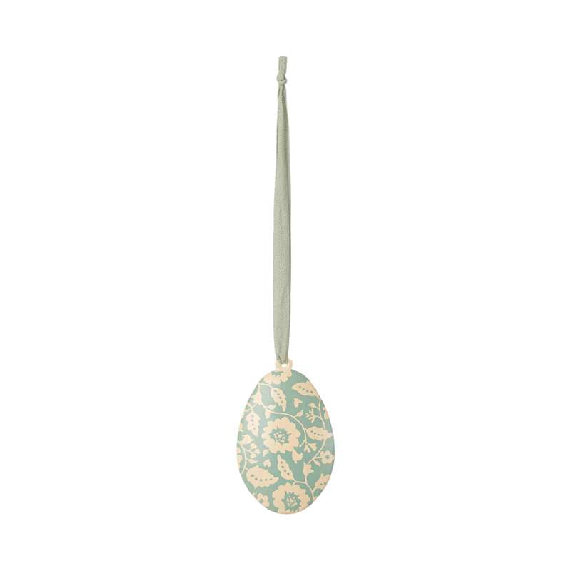 Maileg Easter egg hanging - Flowers - Mint 