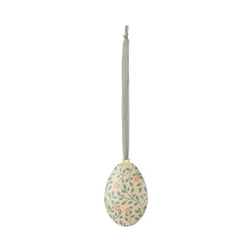 Maileg Easter egg hanging - Leaves - Dark Mint 