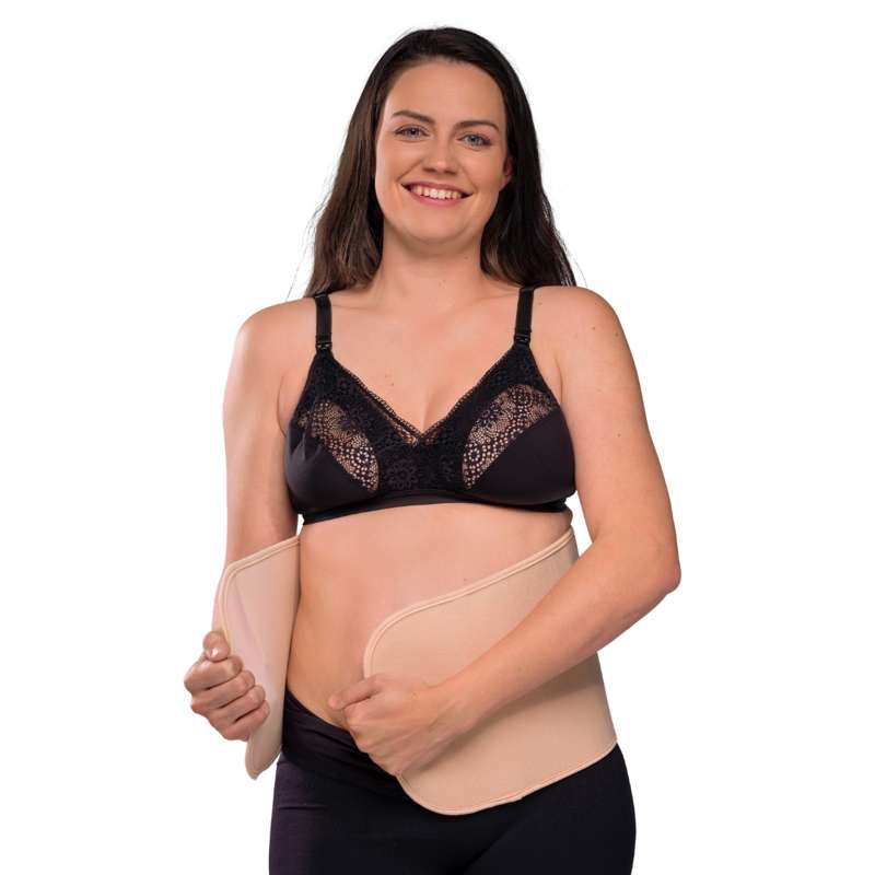 Carriwell De Volta para Você Cinta Abdominal - Belly Binder - mel 