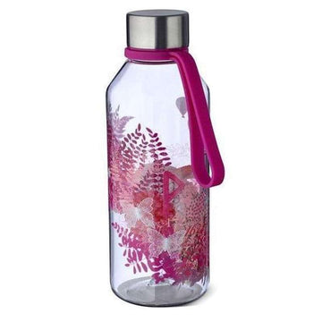 Carl Oscar WisdomFlask Wasserflasche mit Trageband - 0,65L - Liebe (Lila) 