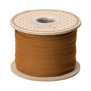 Maileg Gift ribbon - Ocher - 25 meters/0.6 cm. 