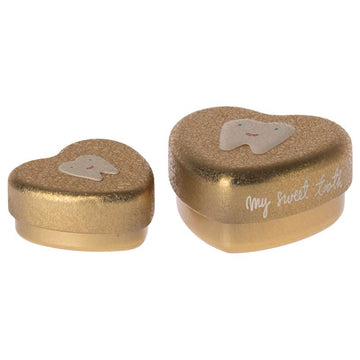 Maileg Toothpicks - 2 pcs. in Set - Gold 