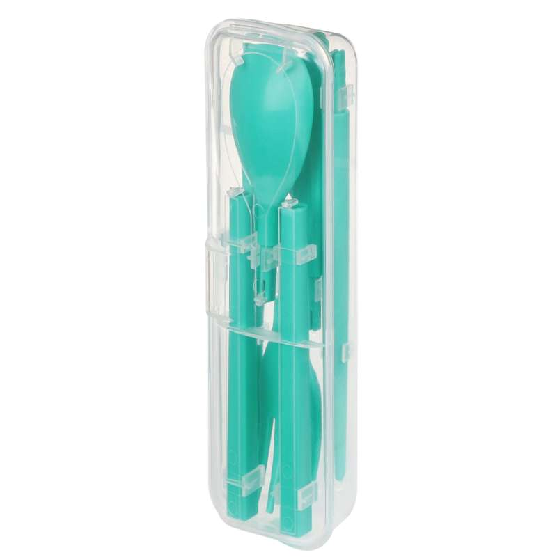 Sistema Lunchpakketaccessoires - To Go Bestekset m. Behouder - Minty Teal 