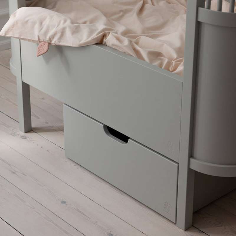 Sebra Sengen - Klassisk - Baby & Jr. - Stone Grey - Bundle 4