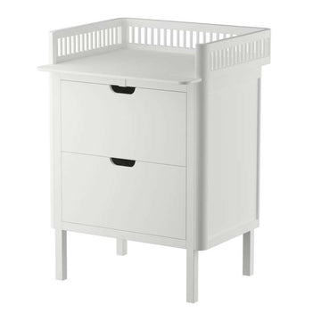 Sebra The changing table with drawers - Classic White 