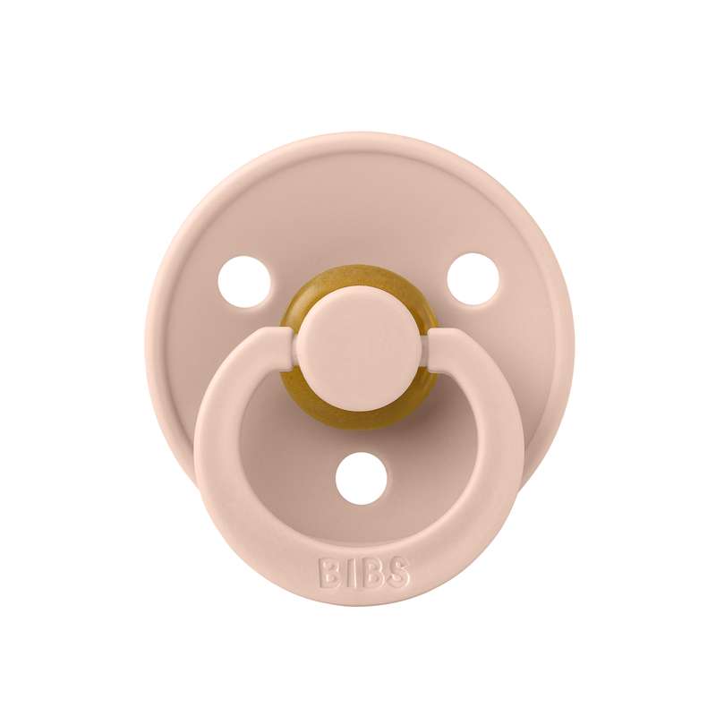 Bibs Anatomischer Colour Schnuller - Gr. 2 - Naturkautschuk - Rouge 