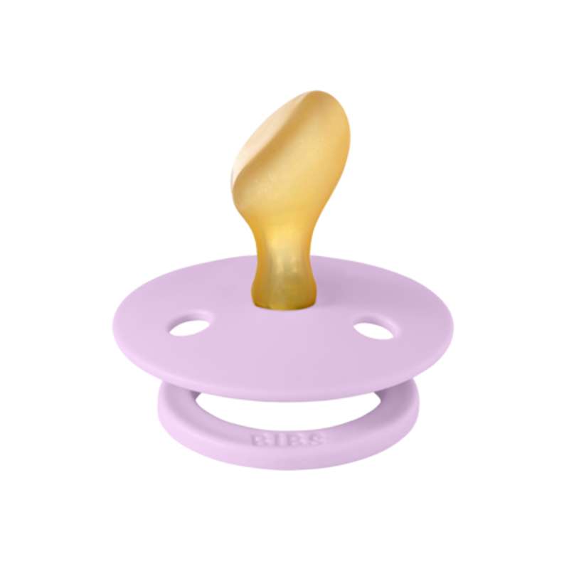 Bibs Anatomska Colour Duda - št. 2 - naravna guma - Vijolično nebo 