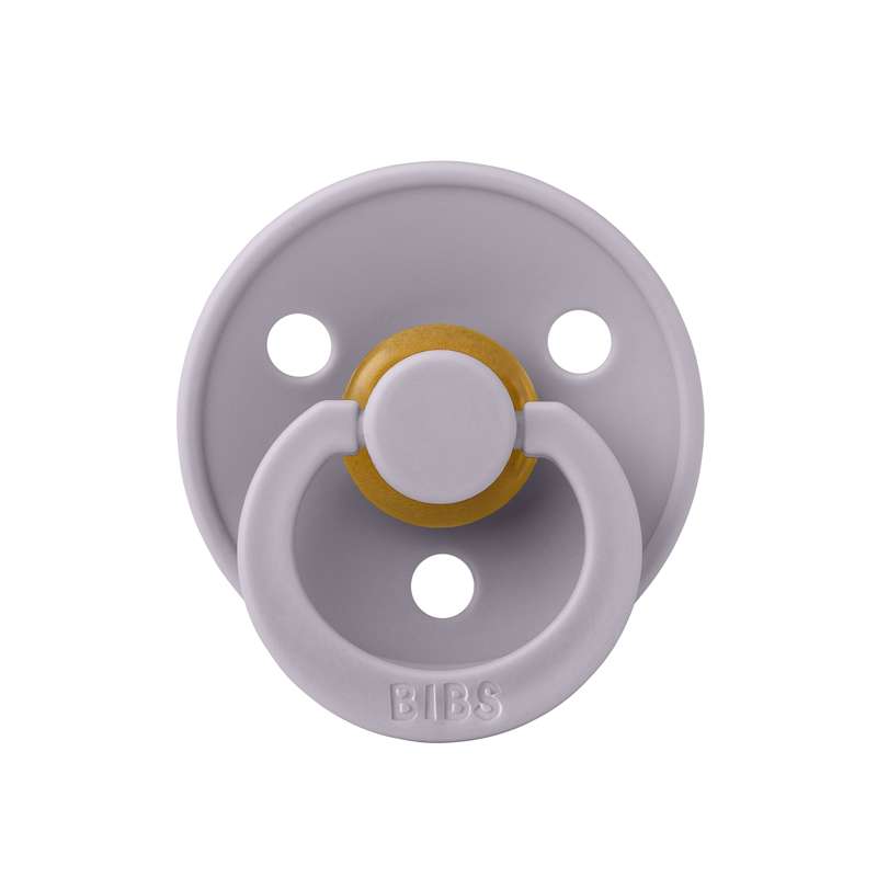 Bibs Anatomical Colour Pacifier - sz. 2 - natural rubber - Fossil Grey 