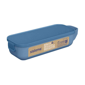 Sistema Snackboks za more - Grickaj i klizni - 430ml - Planinska plava 