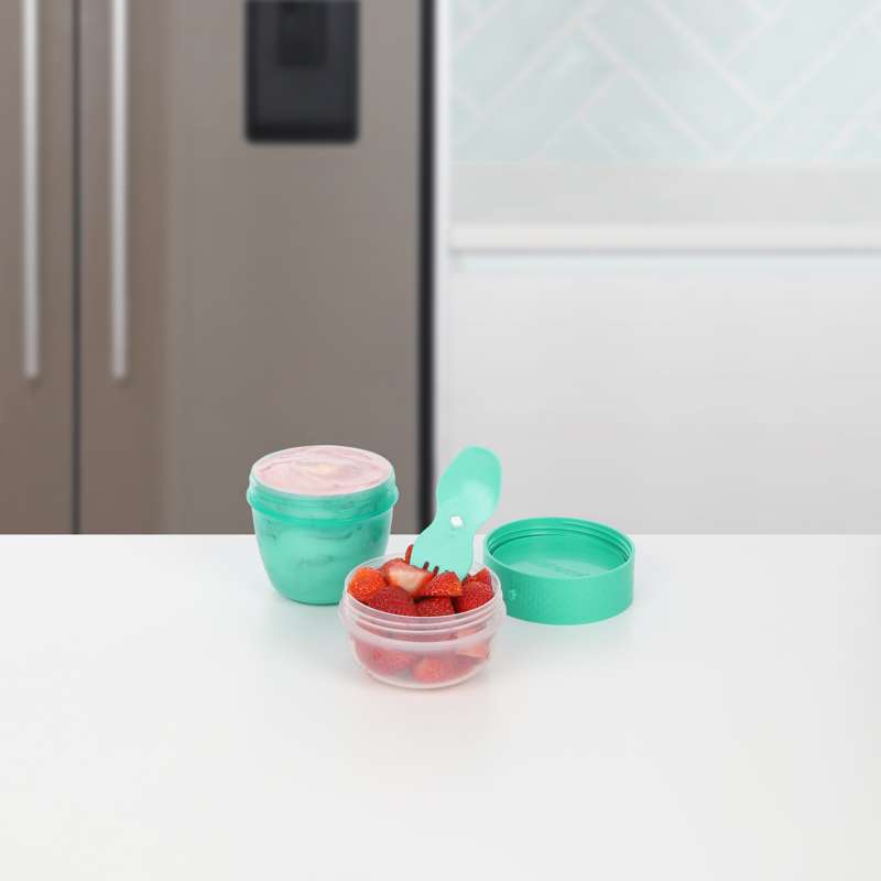 Sistema Snackbox - Snack Capsule To Go - 515ml - Minty Teal 