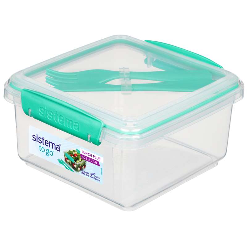 Sistema Fiambrera - Lunch Plus To Go - 1.2L - Verde menta 
