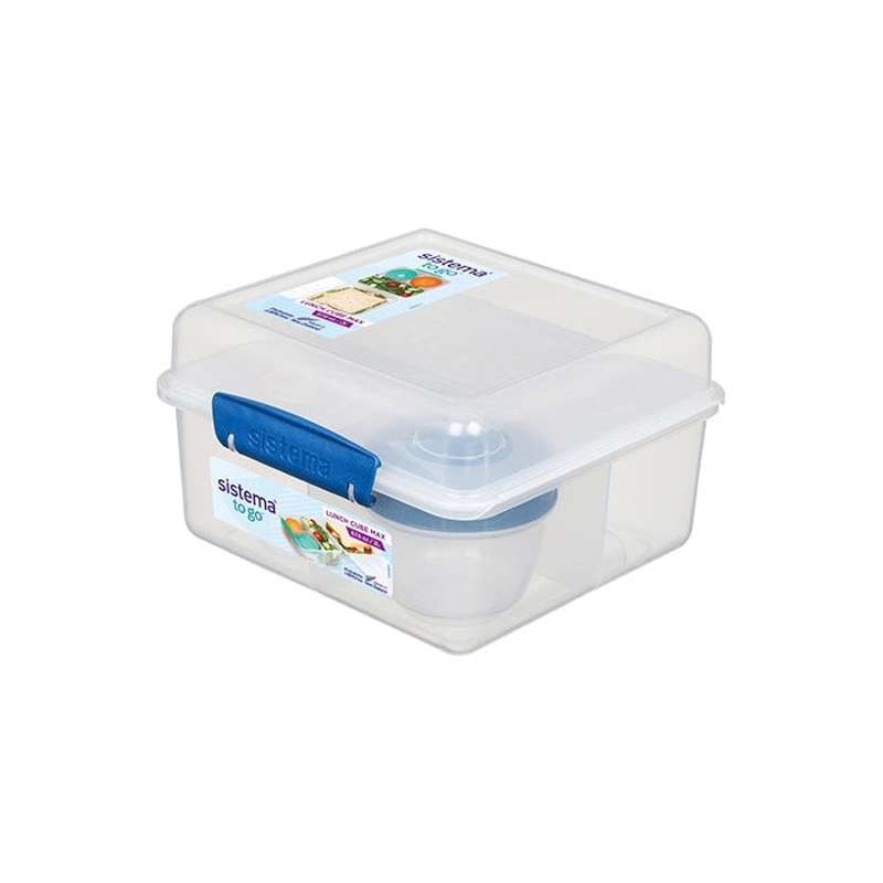 Sistema Boîte à lunch - Lunch Cube Max To Go - 2L - Bleu Océan 